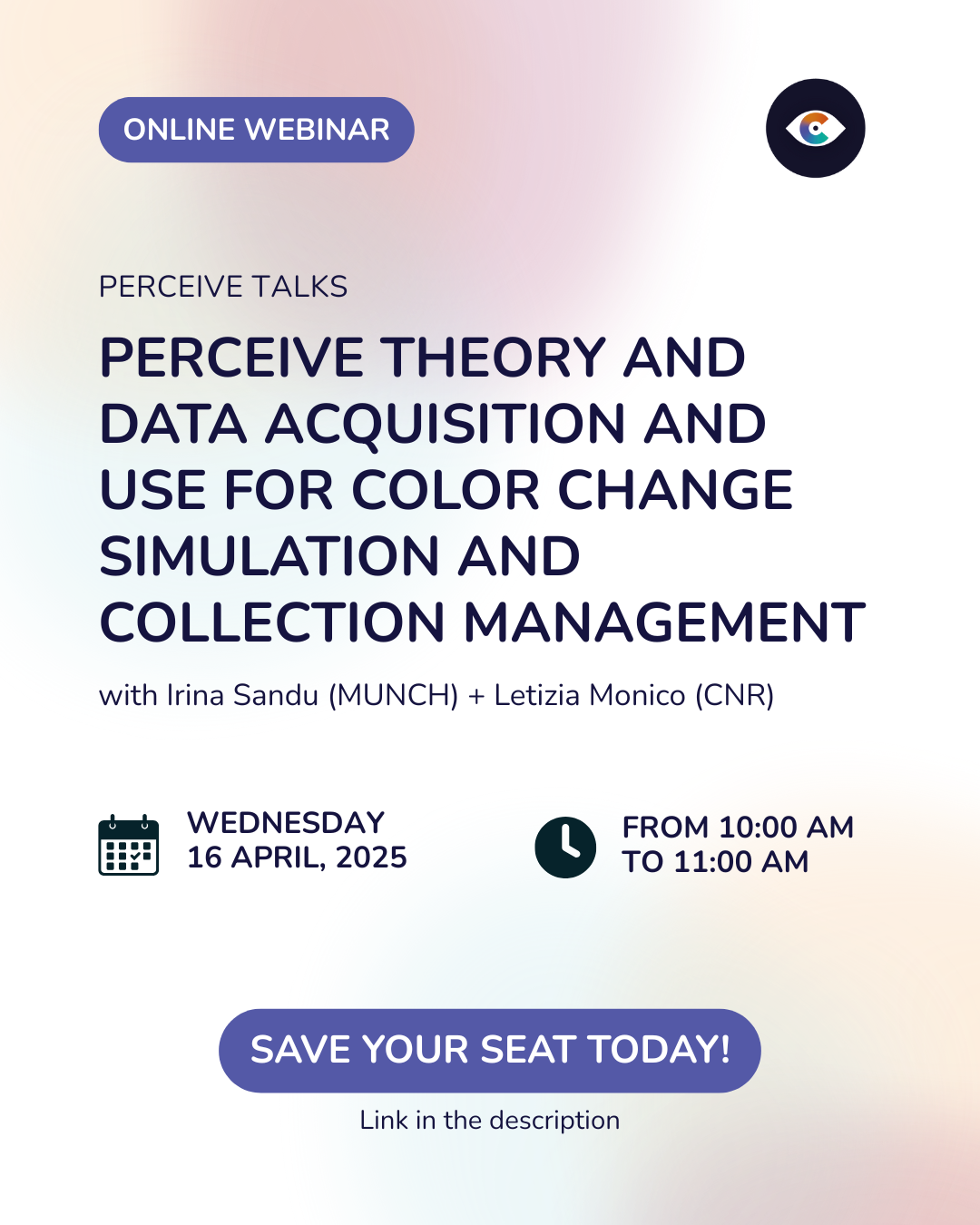 PERCEIVE WEBINAR SERIES LAUNCH