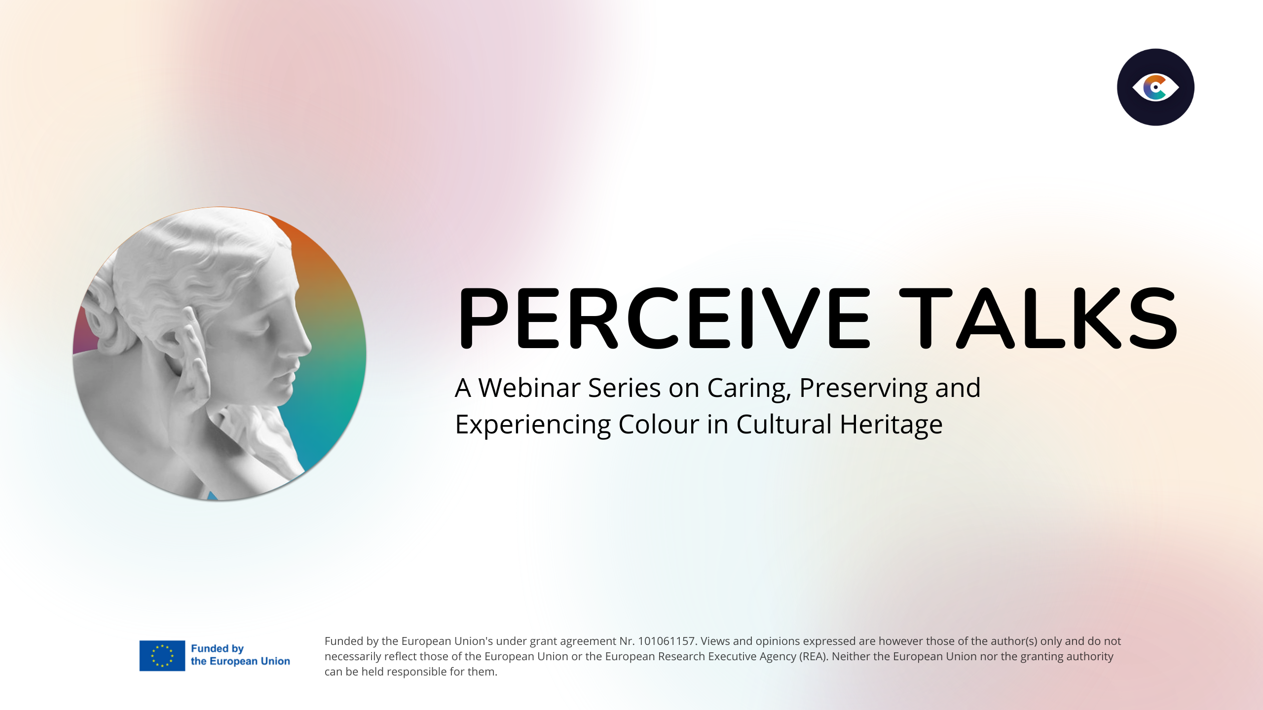 PERCEIVE Talks: a completed webinar series on colour change, conservation, and digital heritage